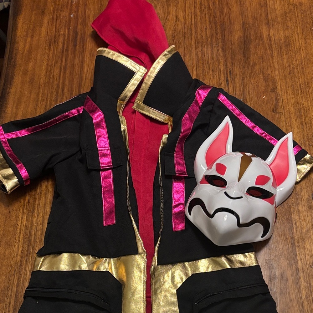 Spirit Fortnite Drift‎ Jacket & mask - youth XL